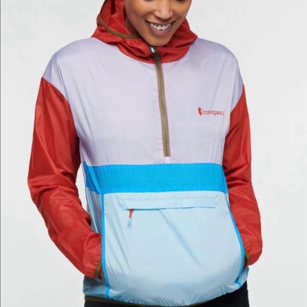 Cotopaxi Teca Half-Zip Rain Windbreaker